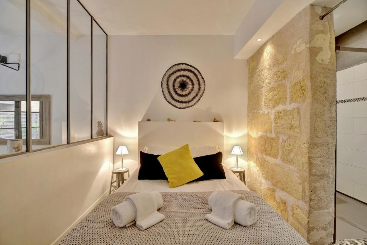 L'Atelier D'Auguste - Terrasse En Plein Coeur De Bordeaux Apartment Luaran gambar